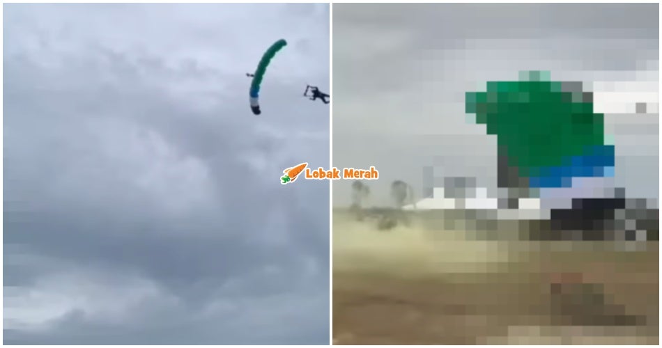 [VIDEO] Anggota Komando Pat*h Tulang Rusuk Selepas Terjatuh Ketika Aktiviti Payung Terjun