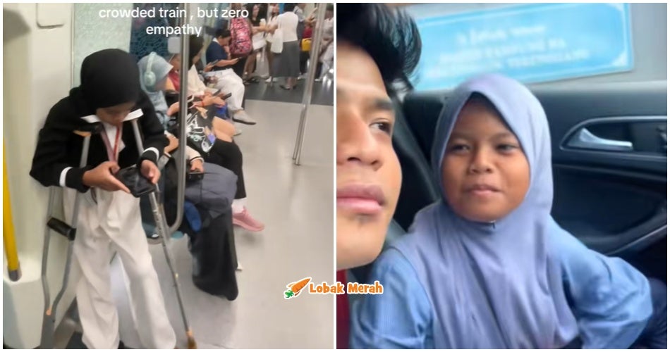 “Dia sampai mengadu letih & sakit berdiri” -Tular Remaja Bertongkat Berdiri Lama Dalam Tren, Abang Kongsi Adik Mangsa Kemalangan