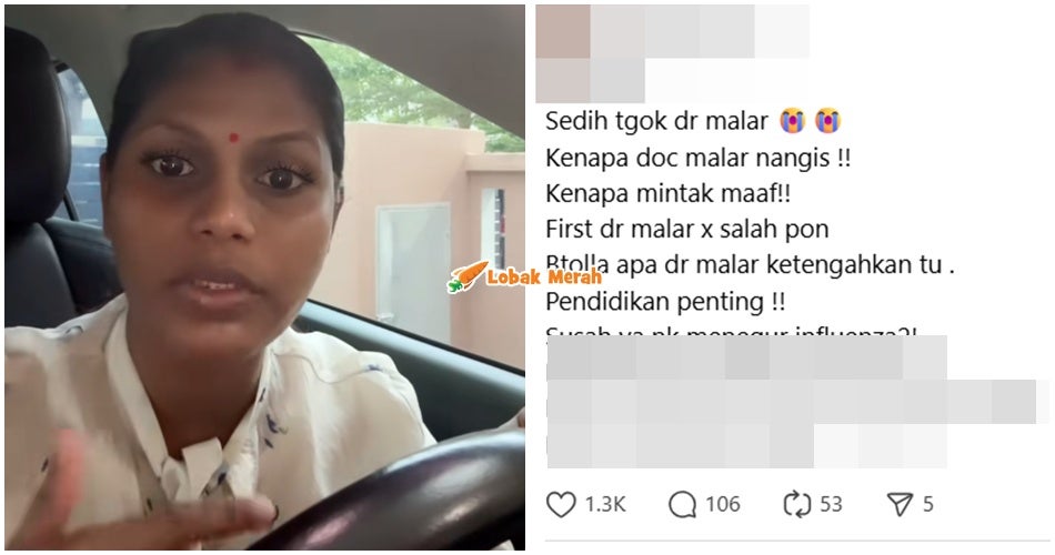 “I’m with you” – Platform Threads Dibanjiri Sokongan Moral Buat Dr Malar