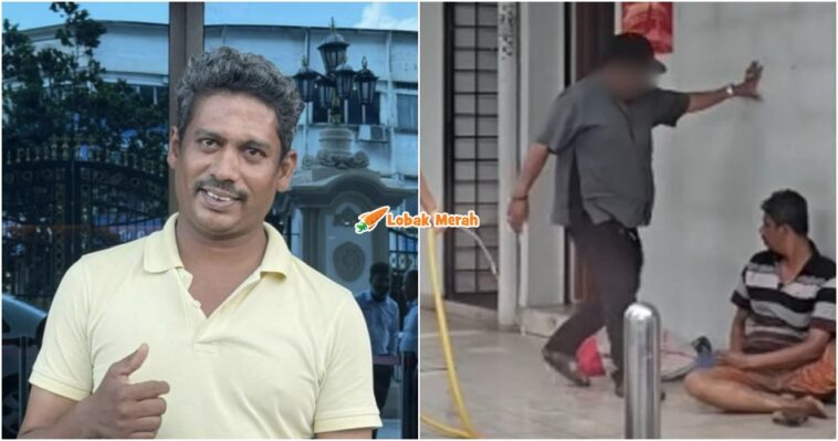 gelandangan disiram pulang ke negara asal pasport