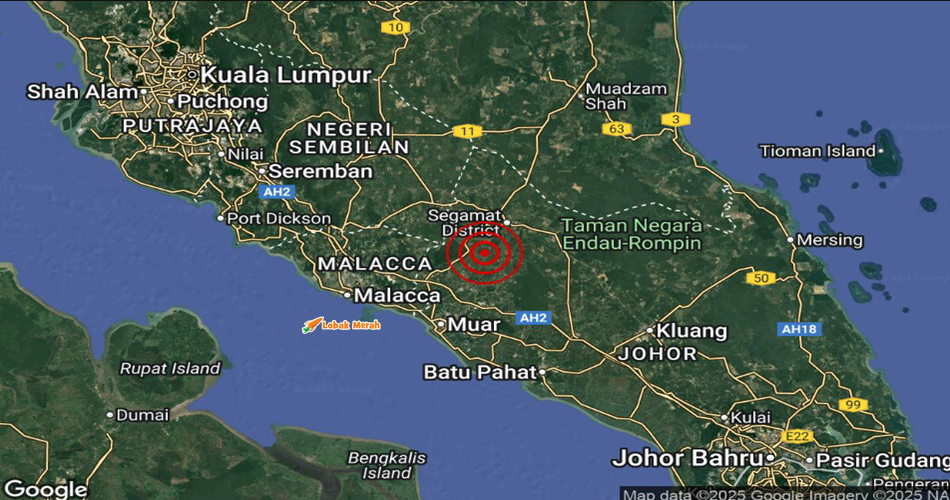 Tiada Kemalangan Jiwa Dilaporkan Ketika Gempa Bumi Lemah Di Bukit Kepong
