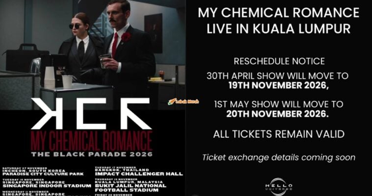 konsert my chemical romance