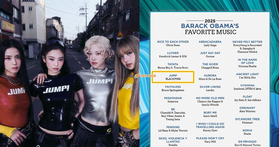 Lagu ‘Jump’ Oleh Kumpulan Blackpink Antara Lagu Kegemaran Barack Obama Tahun 2025