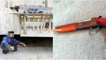 pelajar ditembak rakan main sembunyi