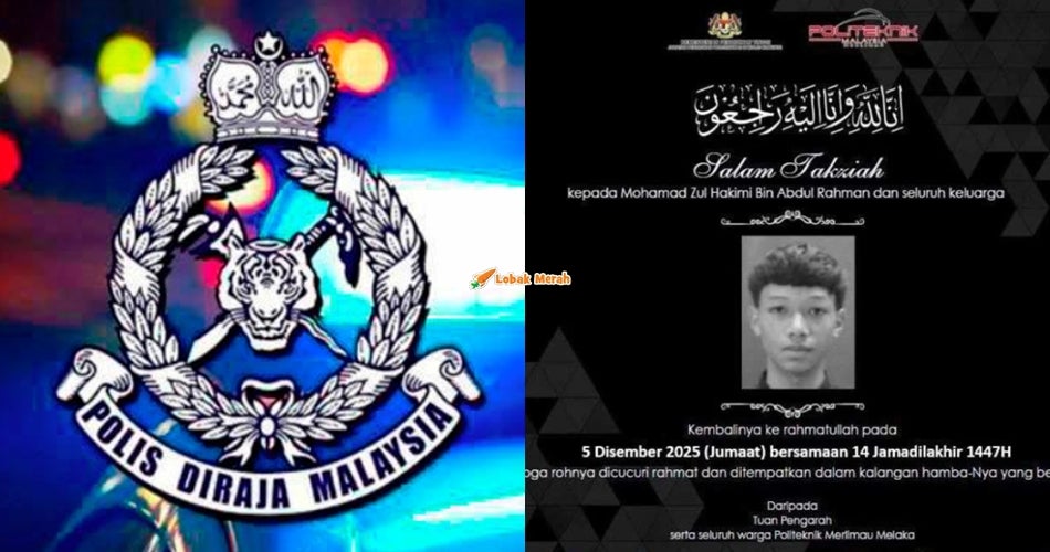 Pelajar Politeknik Merlimau Ditemui Meninggal Dunia Di Rumah Sewa