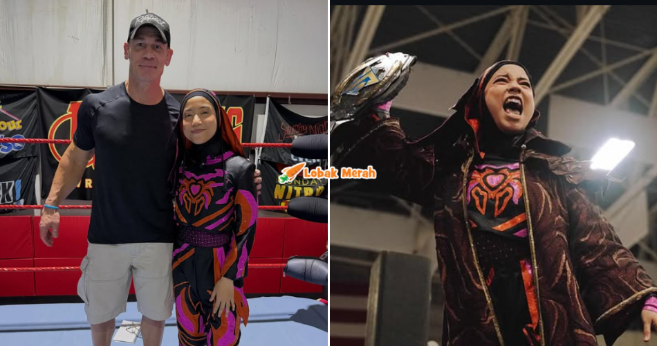 “Power la!” – Nur ‘Phoenix’ Diana Jumpa John Cena, Netizen Tumpang Teruja!
