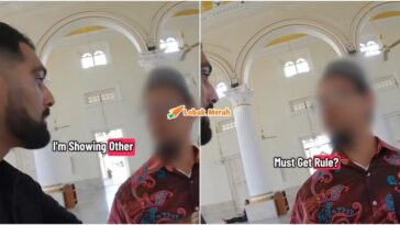video dilarang rakam dalam masjid
