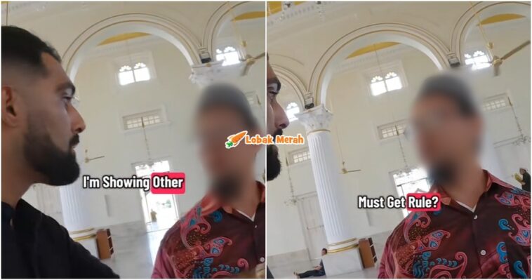 video dilarang rakam dalam masjid