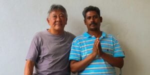 vocket gelandangan disiram air b