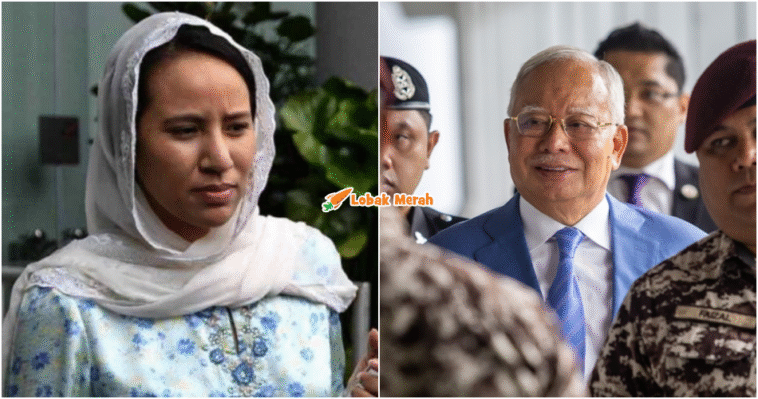 yana najib bapa dipenjara kecewa