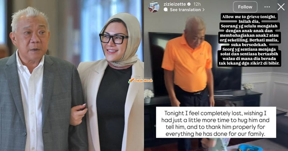 Zizie Izette Akui Bagai Hilang Arah Selepas Pemergian Suami Tercinta