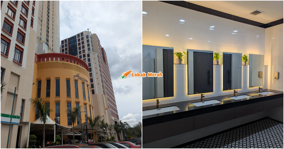 “Wow, unexpected!” – Tak ‘Matching’ Dengan Bangunan, Kebersihan Tandas Amcorp Mall Curi Perhatian