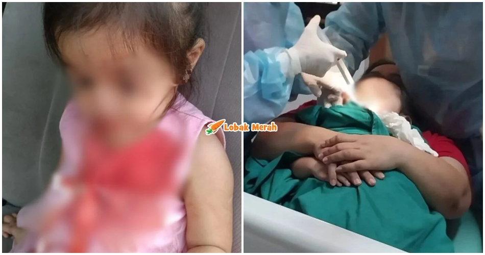 Kanak-kanak 3 Tahun Cedera Parah Sebab T*rjun Keluar Dari Kereta Masa Hari Pertama Sekolah