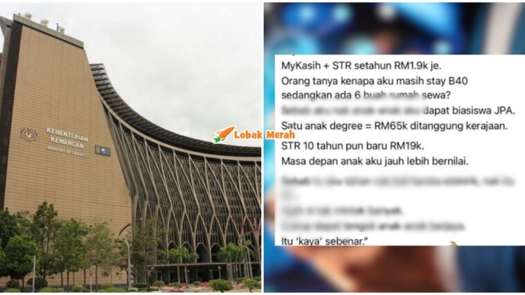 ft kementerian kewangan rumah sewa 6 biji