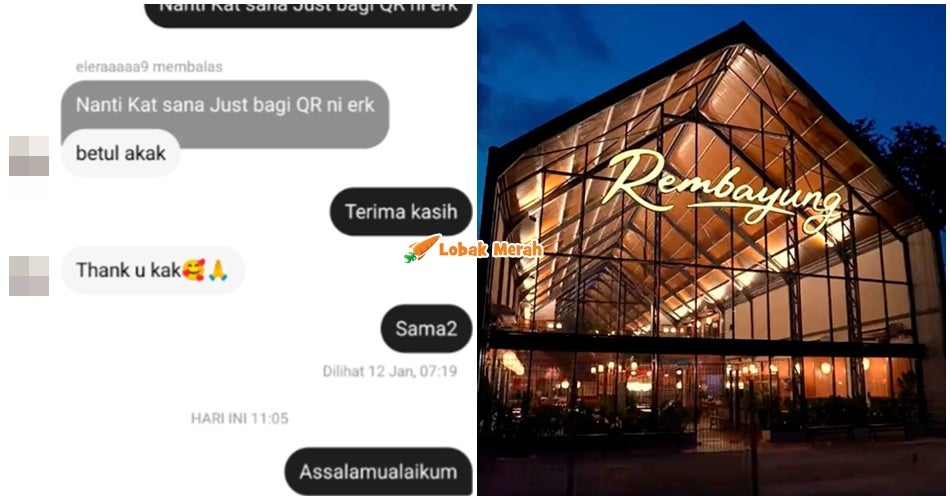 “Konsert ke?” – Lelaki Diperdaya Beli Tiket Untuk Makan Di Rembayung
