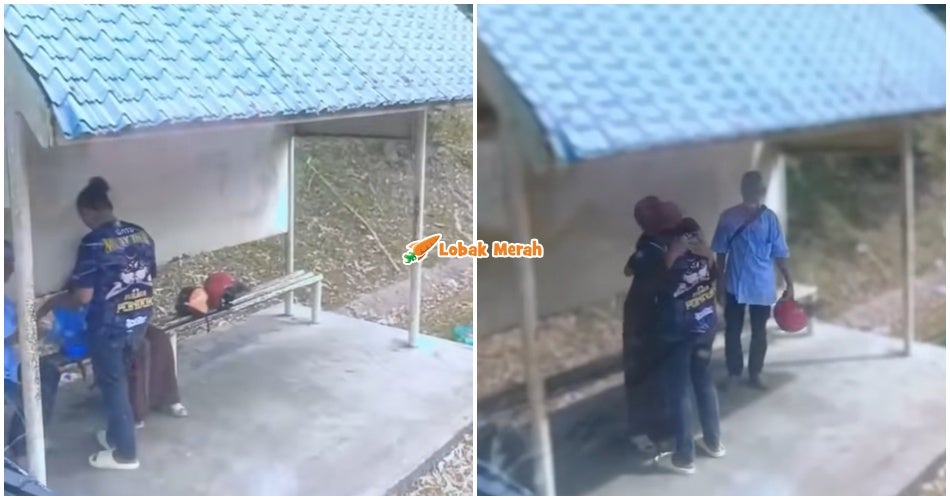 [VIDEO] Kelindan Lori ‘Lepas Rindu’ Jumpa Mak Ayah Di Tepi Jalan Sebelum Sambung Kerja, Buat Ramai Sebak