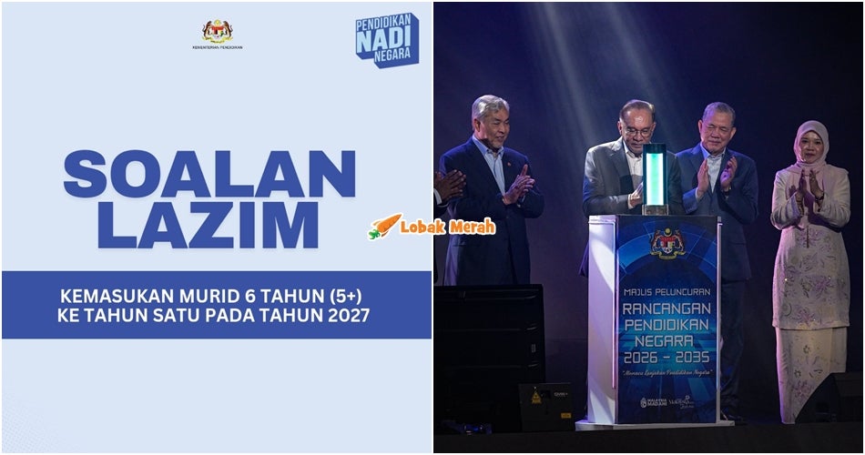 KPM : Kemasukan Tahun Satu Pada Usia 6 Tahun, Tamat Sekolah Pada Umur 16 Tahun