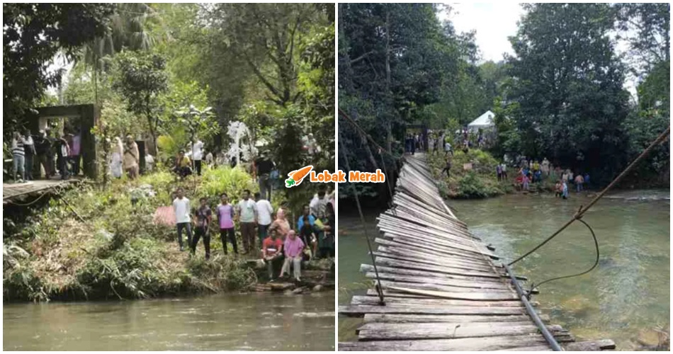 Titi Gantung Runtuh Ketika Majlis Kahwin, Lebih 50 Tetamu Jatuh Hingga Ada Yang P*tah Kaki