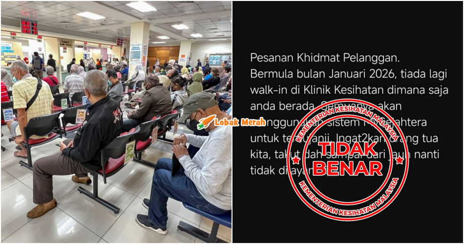 klinik kesihatan walk in