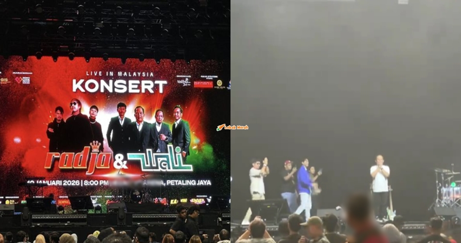 Peminat Tak Puas Hati Kumpulan Wali Band Dihentikan Persembahan Tepat 12 Malam Ketika Konsert Malam Tadi