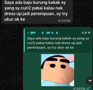 Lelaki Menyamar Wanita