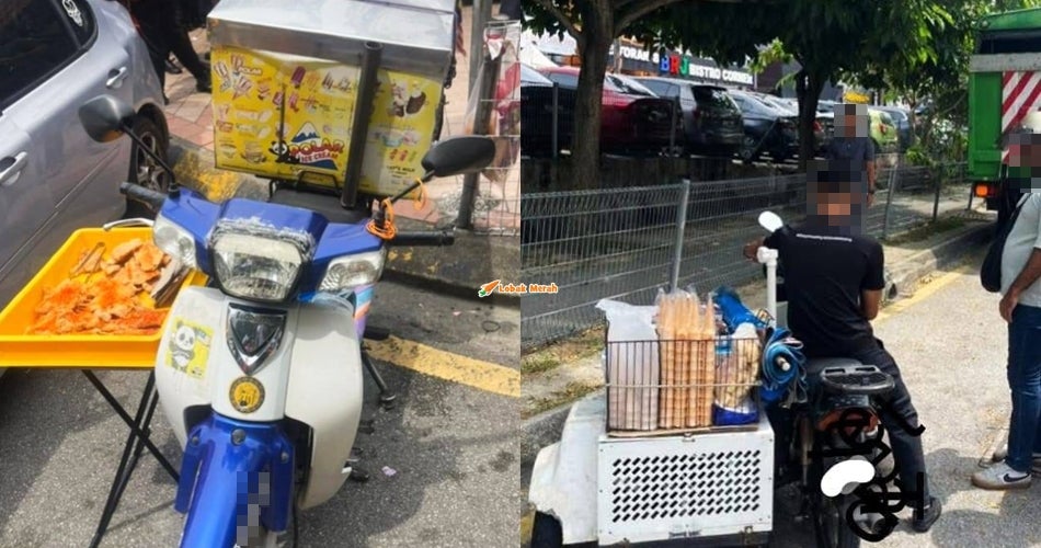 DBKL Sita Barangan Penjaja Tanpa Lesen Milik Warga Asing Yang Menjaja Depan Sekolah