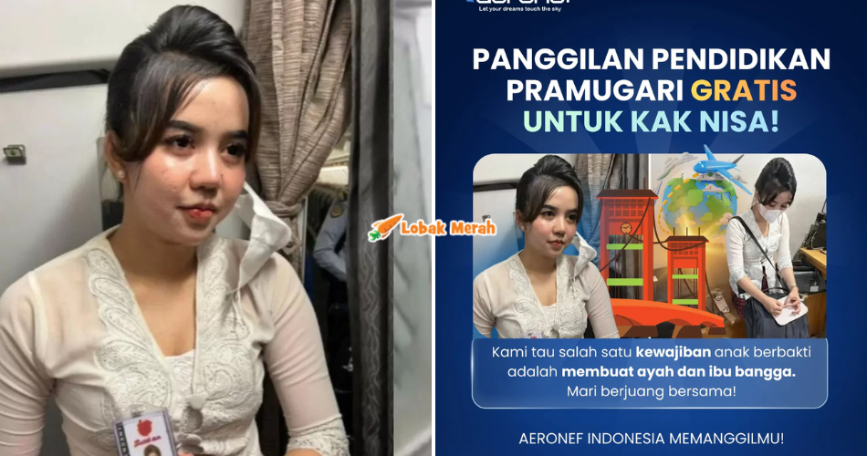Lepas Tular Menyamar Jadi Pramugari, ‘Kak Nisa’ Dapat Tajaan Penuh Akademi Penerbangan