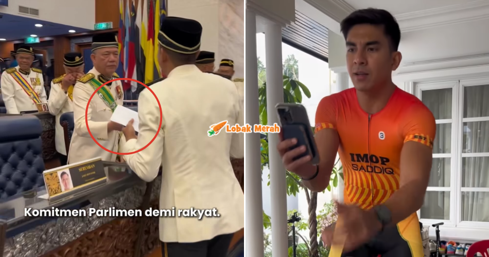 “Postcard? Kad Kahwin?” – Syed Saddiq Dilihat Edar ‘Envelope’ Putih Di Parlimen?