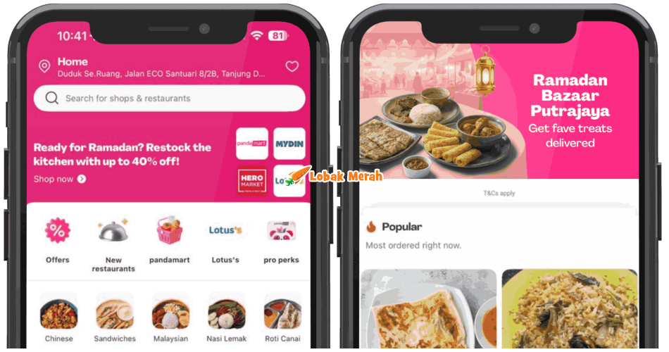 Bazar Ramadan Putrajaya Kini Digital Bersama foodpanda Malaysia, Menghantar Juadah Kegemaran Terus ke Pintu Rumah Rakyat Malaysia