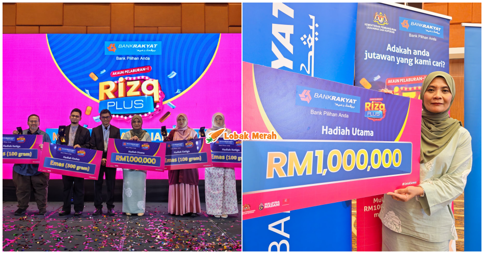 Bank Rakyat Tawar Hadiah 10.8 Juta, Umum Jutawan Terbaharu Akaun Pelaburan-i Rizq Plus