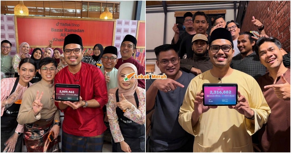 Pecah Rekod! Khairul Aming Raih Jualan RM2.3 Juta Dalam Satu Hari Menerusi Live TikTok