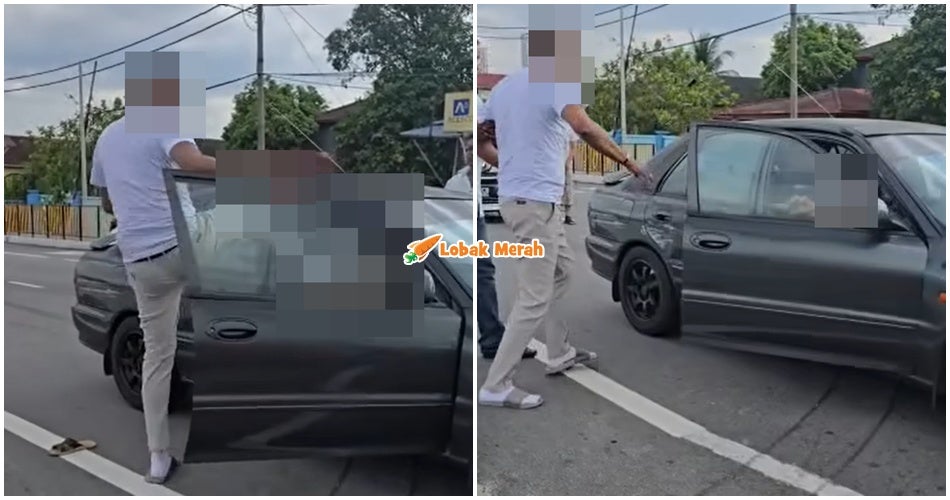 “Orang tua-tua jangan lah p*kul” –  Gara-gara Kemalangan Kecil, Lelaki Ugut & Tend*ng Warga Emas