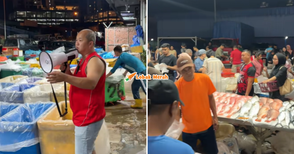 Tahun Baru Cina & Awal Ramadan Bakal ‘Bertembung’, Bos Jual Ikan Ingatkan Pelanggan Beli Lauk Siap-siap