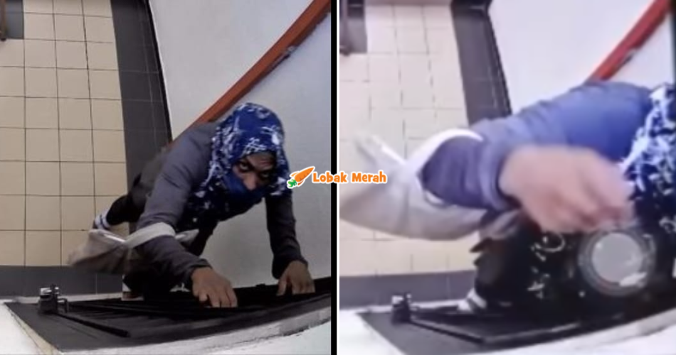 Tolak CCTV & Tiada Kesan Umpil, Lelaki ‘Bertudung’ Disyaki Pecah Masuk Rumah Sewa
