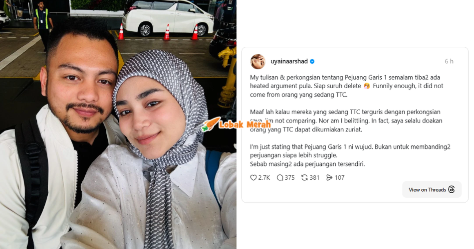 Gara-Gara Kongsi Pasal ‘Pejuang Garis 1’, Uyaina Arshad Kena Serang Dengan Netizen?