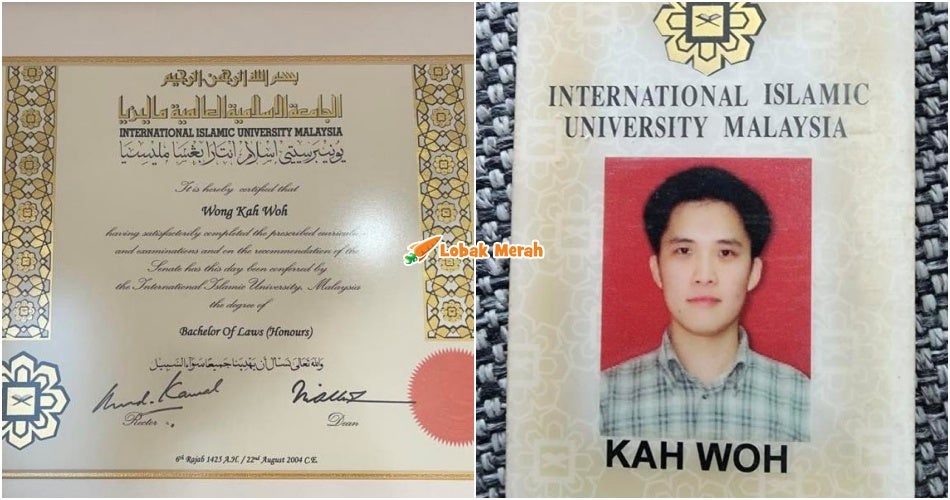 “Syukran jazilan” – Ramai Terkejut Ahli Parlimen Taiping Lulusan IIUM, Siap Tunjuk Kad Matrik