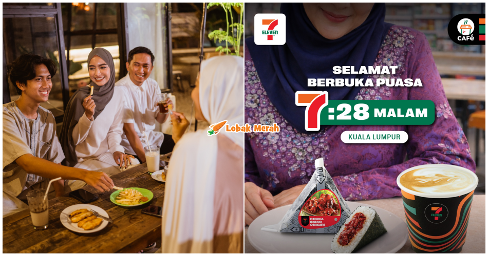 “Berbuka harini pukul berapa?” – 7-Eleven Tukar Logo Ikonik Jadi Jam Iftar Sempena Ramadan