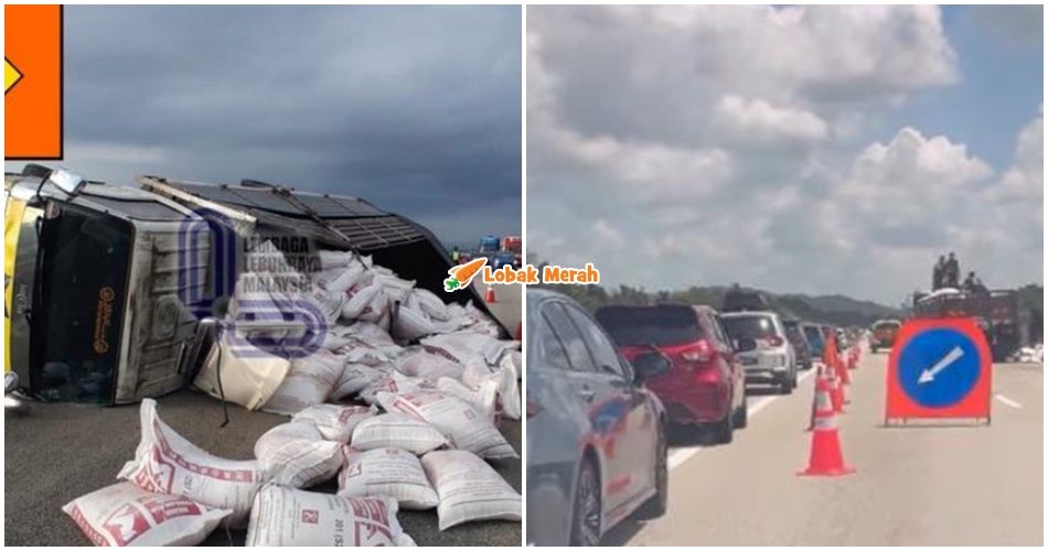 Banyak Kenderaan ‘Melekat’ Di LPT 2 Sampai Pemandu Terpaksa Keluar Kereta, Ini Punca Sebenar