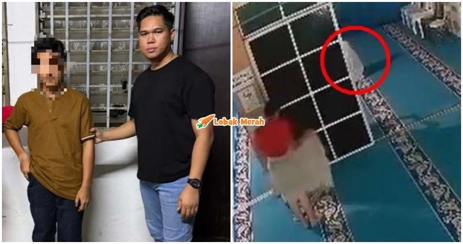 Lelaki Tangg*l Seluar Dalam Masjid Rupanya Pemegang Kad OKU, Direman Polis 4 Hari