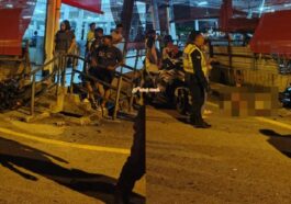 Kemalangan Motor Terbabas