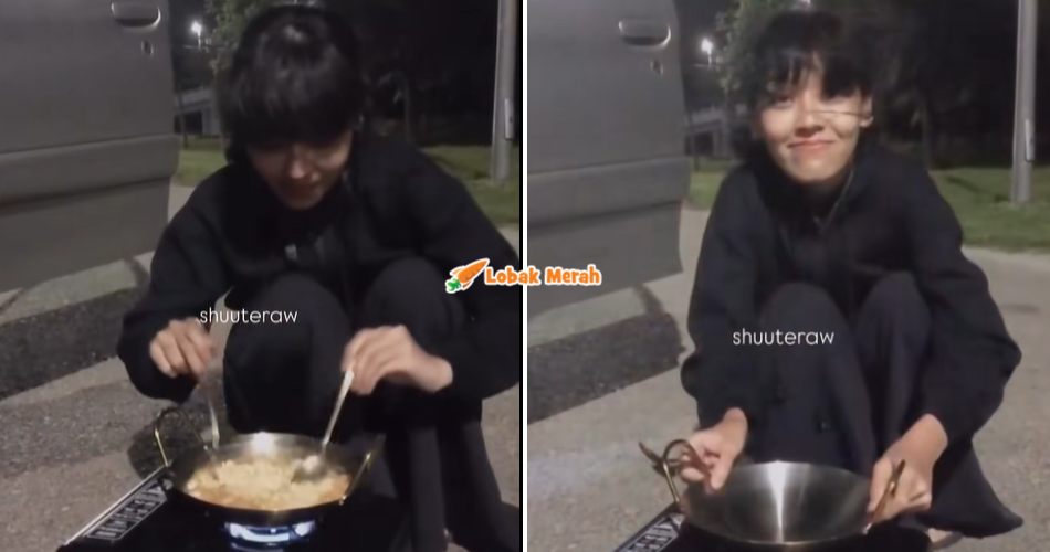 Makan Mi Segera Tepi Kereta, Perkongsian Terbaru Nonny Nadirah Undang Pelbagai Reaksi Netizen