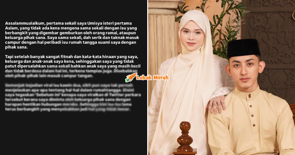 Rupanya Pernah Terjatuh Taklik? Umisya Dedah Cerita Rumah Tangga & Mengapa Setuju Poligami