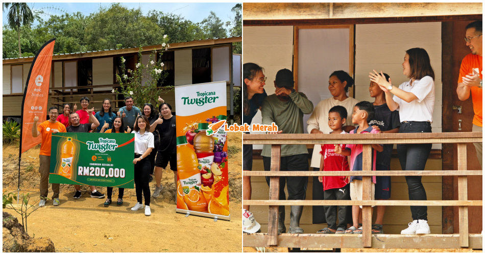 Tropicana Twister Gandakan Kebaikan Dengan Bina Rumah & Buka Harapan Baru Untuk Generasi Akan Datang