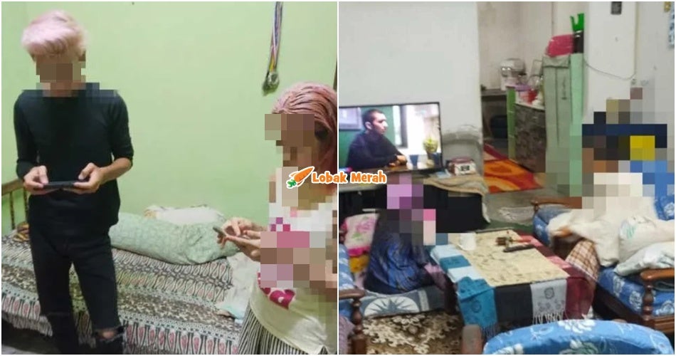 “Datang rumah warnakan rambut” – Dicekup Berkhalwat Dalam Bilik, Ibu Remaja Tak Puas Hati Rumah Diserbu