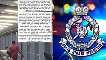 Diganggu Lelaki Di Stesen Mrt