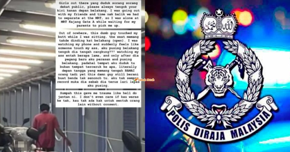 Seorang Lelaki Ditahan Terlibat Kes Gangguan Seksual Di Stesen MRT Kajang