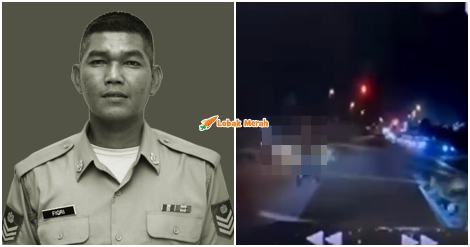 Anggota Tentera Ma*t Terpelanting Dirempuh Pemandu Tak Bertanggungjawab, Memecut Di Lampu Isyarat