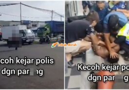 Ft Lelaki Kejar Polis