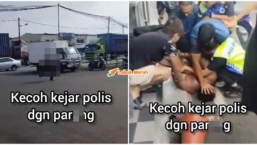 Ft Lelaki Kejar Polis