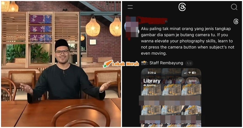 “Ada 800 pelanggan sehari” – Khairul Aming Respon Pelanggan Merungut Staf ‘Snap’ Banyak Gambar